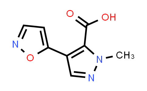 4-Isoxazol-5-yl-1-methyl-1H-pyrazole-5-carboxylic acid
