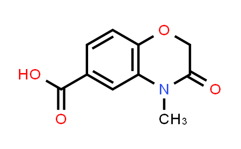 4-methyl-3-oxo-1,4-benzoxazine-6-carboxylic acid