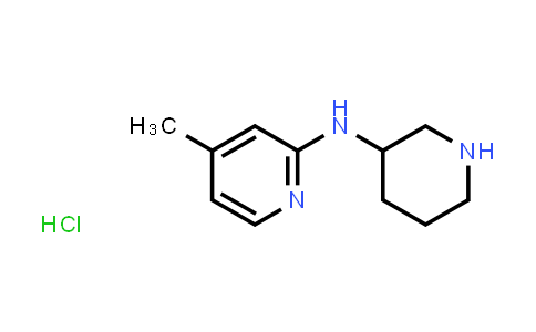4-methyl-N-(3-piperidyl)pyridin-2-amine hydrochloride