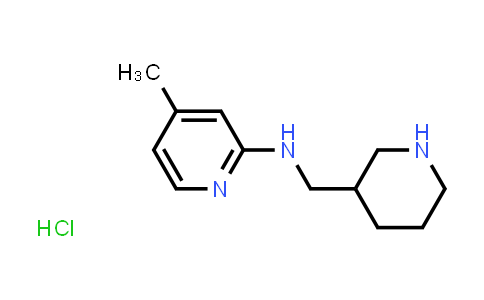 4-methyl-N-(3-piperidylmethyl)pyridin-2-amine hydrochloride
