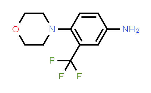 4-Morpholin-4-yl-3-trifluoromethyl-phenylamine