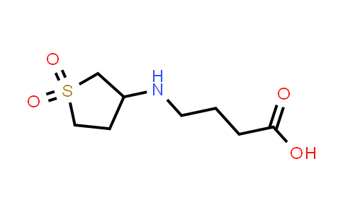 4-[(1,1-dioxothiolan-3-yl)amino]butanoic acid