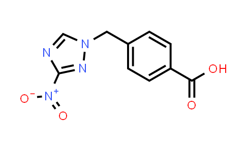 4-[(3-Nitro-1H-1,2,4-triazol-1-yl)methyl]benzoic acid