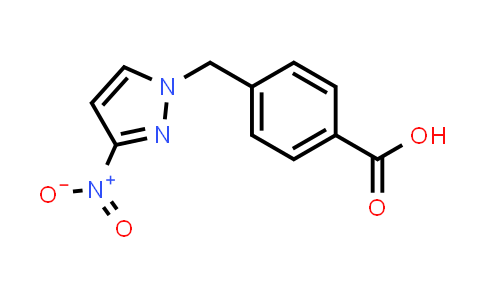 4-[(3-Nitro-1H-pyrazol-1-yl)methyl]benzoic acid