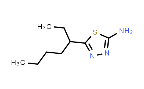 5-(1-ethylpentyl)-1,3,4-thiadiazol-2-amine