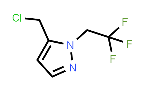 5-(chloromethyl)-1-(2,2,2-trifluoroethyl)pyrazole