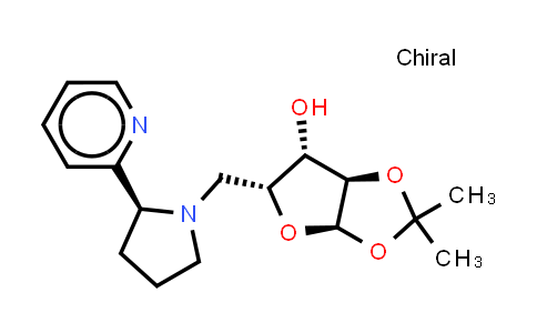 5-(S-2-Pyridin-2-yl-pyrrolidine)-1-yl- 5-dezoxy-1,2-isopropylidene-alfa-D-xylofuranose