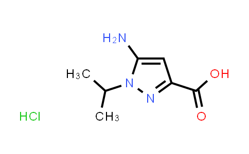 5-Amino-1-isopropyl-1H-pyrazole-3-carboxylic acid hydrochloride