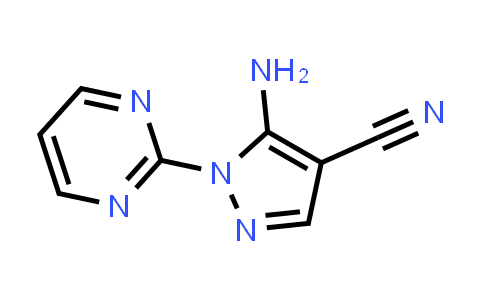 5-Amino-1-pyrimidin-2-yl-pyrazole-4-carbonitrile