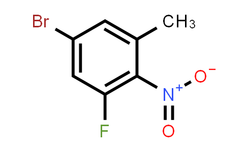 5-Bromo-1-fluoro-3-methyl-2-nitrobenzene
