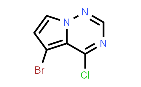 5-Bromo-4-chloro-pyrrolo[2,1-f][1,2,4]triazine