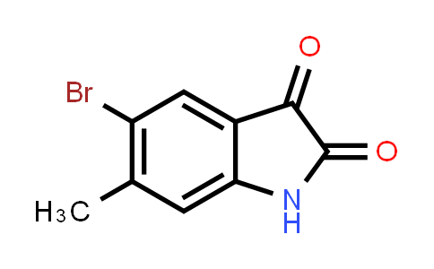 5-Bromo-6-methylindoline-2,3-dione
