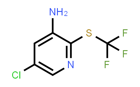 5-Chloro-2-(trifluoromethylthio)pyridine-3-amine