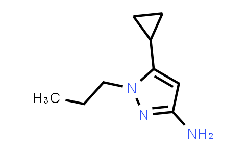 5-cyclopropyl-1-propyl-pyrazol-3-amine