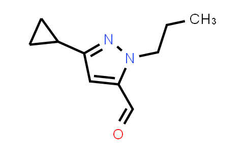 5-Cyclopropyl-2-propyl-pyrazole-3-carbaldehyde