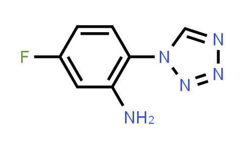 5-fluoro-2-(tetrazol-1-yl)aniline