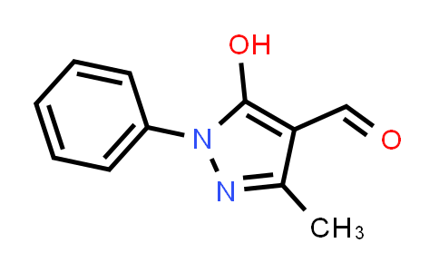5-Hydroxy-3-methyl-1-phenyl-pyrazole-4-carbaldehyde