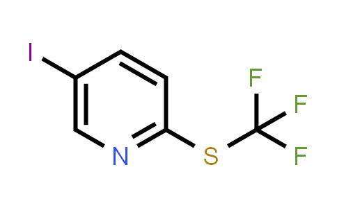 5-Iodo-2-(trifluoromethylthio)pyridine