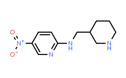 5-nitro-N-(3-piperidylmethyl)pyridin-2-amine