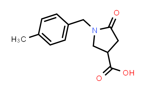5-oxo-1-(p-Tolylmethyl)pyrrolidine-3-carboxylic acid