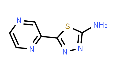 5-Pyrazin-2-yl-1,3,4-thiadiazol-2-amine