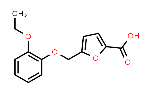 5-[(2-Ethoxyphenoxy)methyl]-2-furoic acid