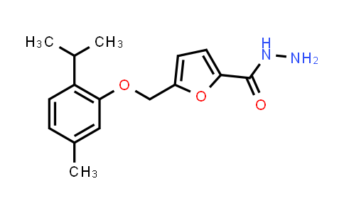 5-[(2-isopropyl-5-methyl-phenoxy)methyl]furan-2-carbohydrazide