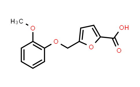 5-[(2-Methoxyphenoxy)methyl]furan-2-carboxylic acid