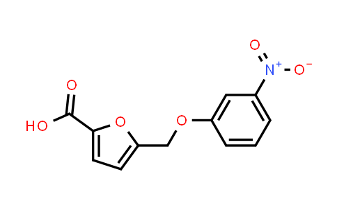 5-[(3-Nitrophenoxy)methyl]-2-furoic acid