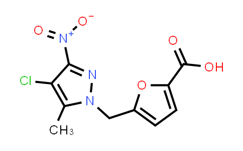 5-[(4-Chloro-5-methyl-3-nitro-1H-pyrazol-1-yl)methyl]-2-furoic acid