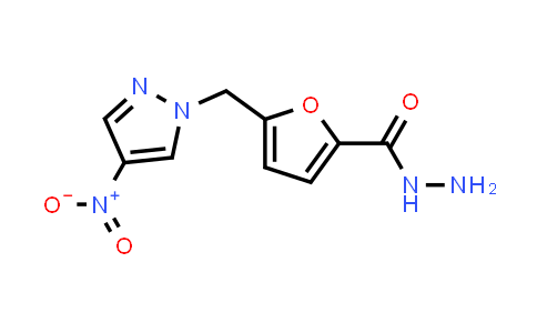 5-[(4-nitropyrazol-1-yl)methyl]furan-2-carbohydrazide