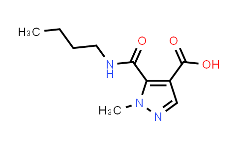 5-[(Butylamino)carbonyl]-1-methyl-1H-pyrazole-4-carboxylic acid