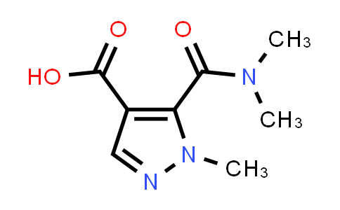 5-[(Dimethylamino)carbonyl]-1-methyl-1H-pyrazole-4-carboxylic acid