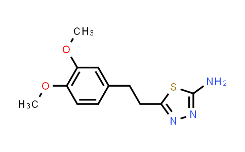 5-[2-(3,4-dimethoxyphenyl)ethyl]-1,3,4-thiadiazol-2-amine