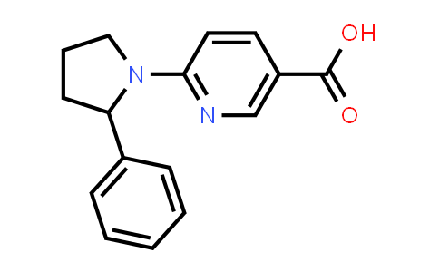 6-(2-Phenyl-pyrrolidin-1-yl)-nicotinic acid