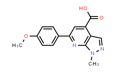 6-(4-Methoxyphenyl)-1-methyl-pyrazolo[3,4-b]pyridine-4-carboxylic acid
