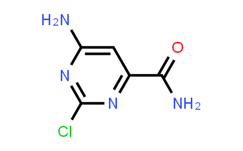 6-Amino-2-chloro-pyrimidine-4-carboxamide