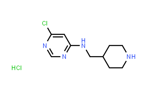 6-chloro-N-(4-piperidylmethyl)pyrimidin-4-amine hydrochloride