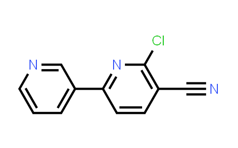 6-Chloro-[2,3']bipyridinyl-5-carbonitrile