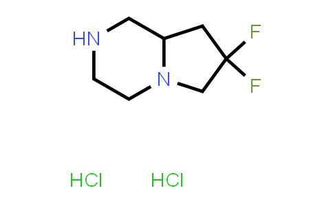 7,7-Difluoro-2,3,4,6,8,8a-hexahydro-1H-pyrrolo[1,2-a]pyrazine dihydrochloride