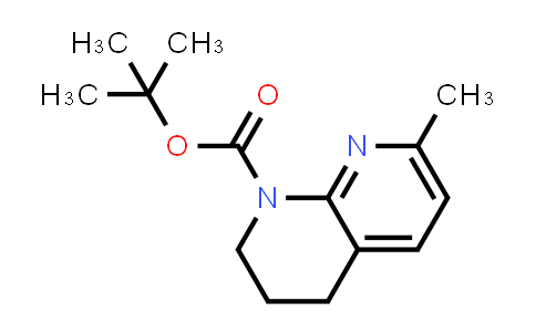 7-Methyl-3,4-dihydro-2H-[1,8]-naphthyridine-1-carboxylic acid tert-butyl ester