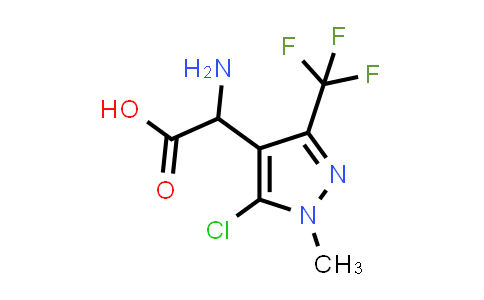Amino-(5-chloro-1-methyl-3-trifluoromethyl-1Hpyrazol-4-yl)-acetic acid