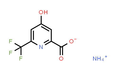 Ammonium 4-hydroxy-6-(trifluoromethyl)pyridine-2-carboxylate