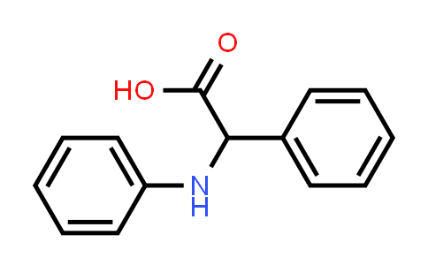 Anilino(phenyl)acetic acid