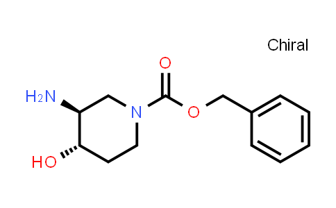 Benzyl (3S,4S)-3-amino-4-hydroxy-piperidine-1-carboxylate