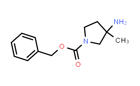 Benzyl 3-amino-3-methyl-pyrrolidine-1-carboxylate
