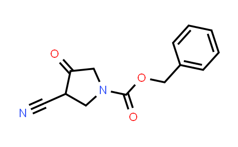 Benzyl 3-cyano-4-oxo-pyrrolidine-1-carboxylate