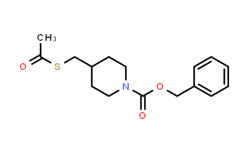 Benzyl 4-(acetylsulfanylmethyl)piperidine-1-carboxylate