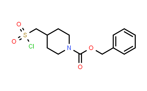 Benzyl 4-(chlorosulfonylmethyl)piperidine-1-carboxylate