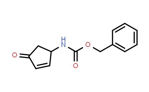Benzyl N-(4-oxocyclopent-2-en-1-yl)carbamate
